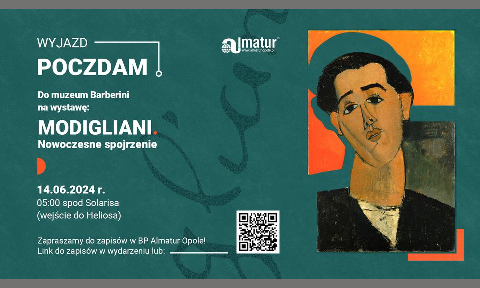 Wycieczka | Poczdam |wystawa Modigliani