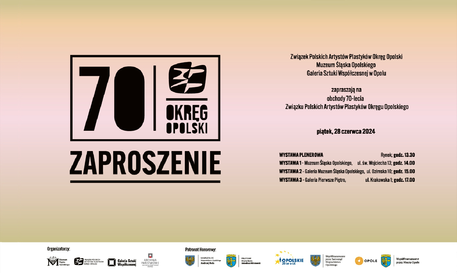 Zapraszamy | Opole | 28.06.2024