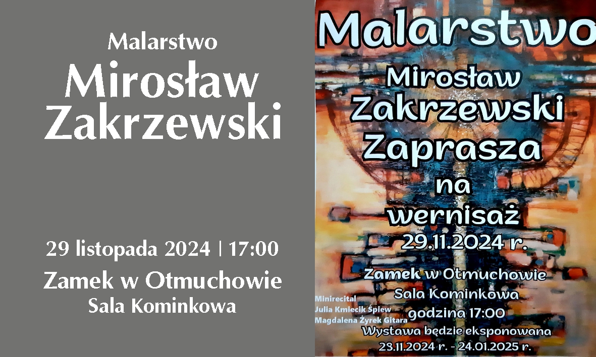 Zapraszamy | Otmuchów | 29.11.2024 | 17:00