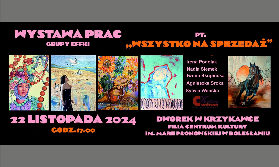 Zapraszamy | Krzykawka | 22.11.2024 | 17:00