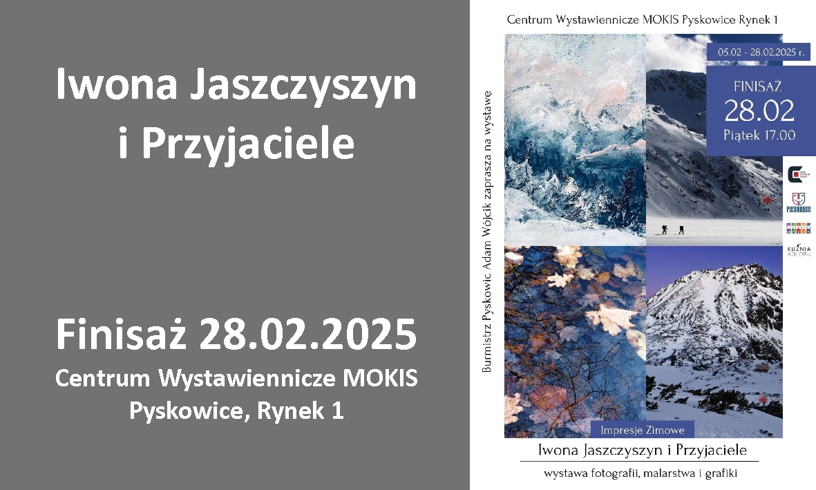 Iwona Jaszczyszyn zaprasza | Pyskowice | 28.02.2025 | 17:00