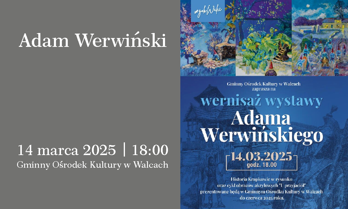 Adam Werwiński zaprasza | Walce | 14.03.2025 | 18:00