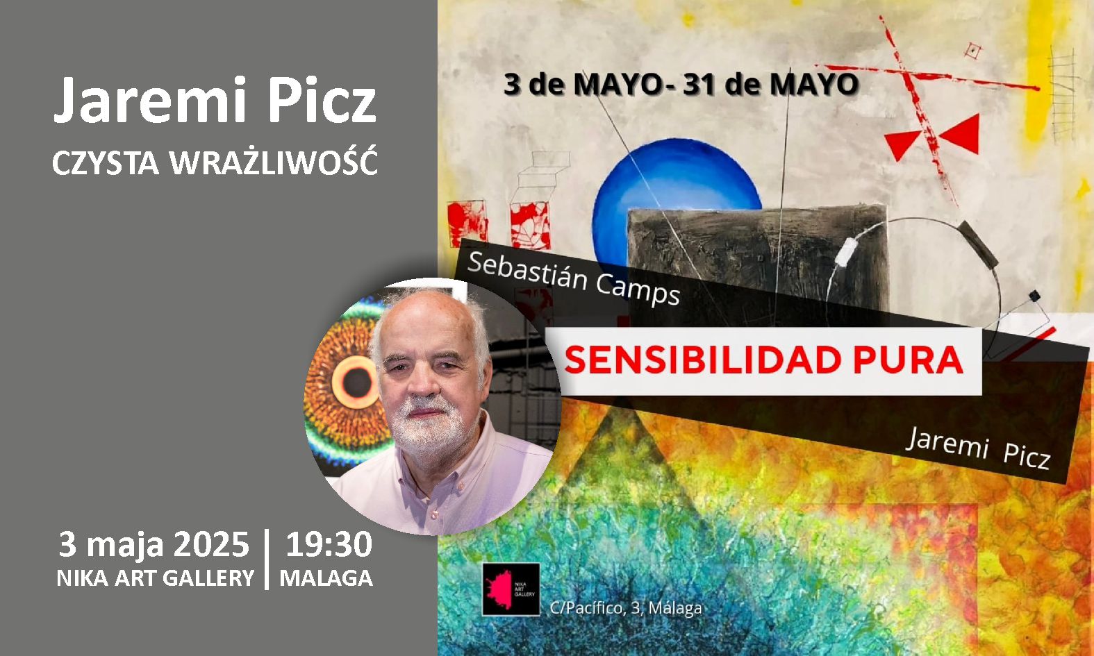 Jaremi Picz zaprasza | Malaga | 3.05.2025 | 19:30 Jaremi Picz zaprasza | Malaga | 3.05.2025 | 19:30