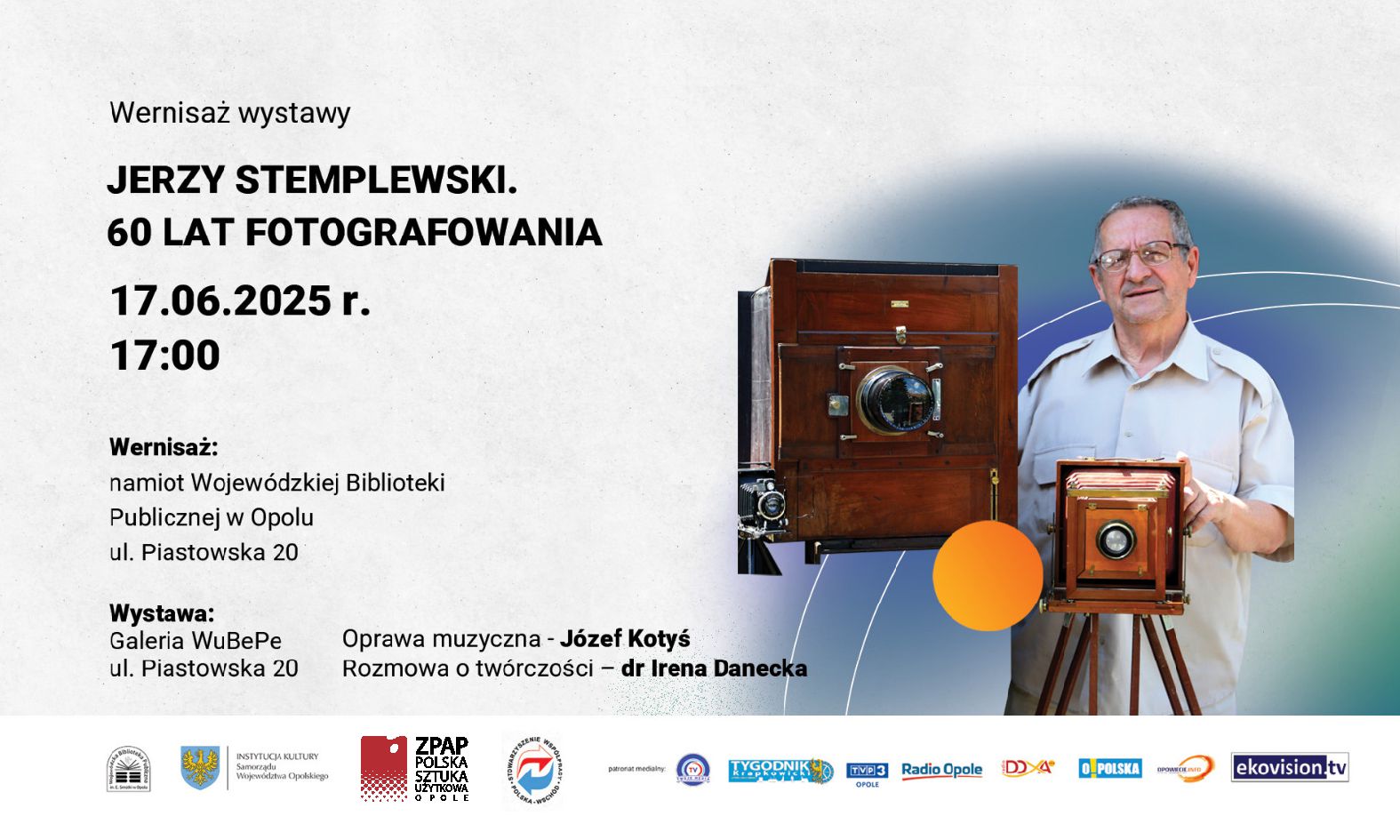 Jerzy Stemplewski zaprasza | Opole | 17.06.2025 | 17:00