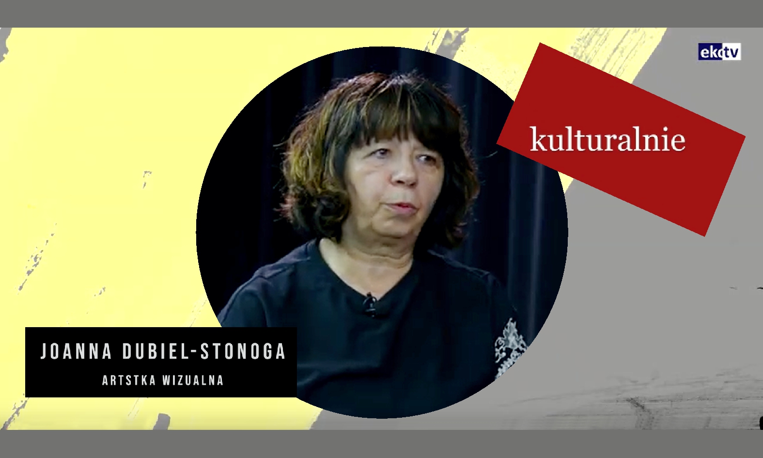 Ekovision TV – KULTURALNIE – JOANNA DUBIEL-STONOGA