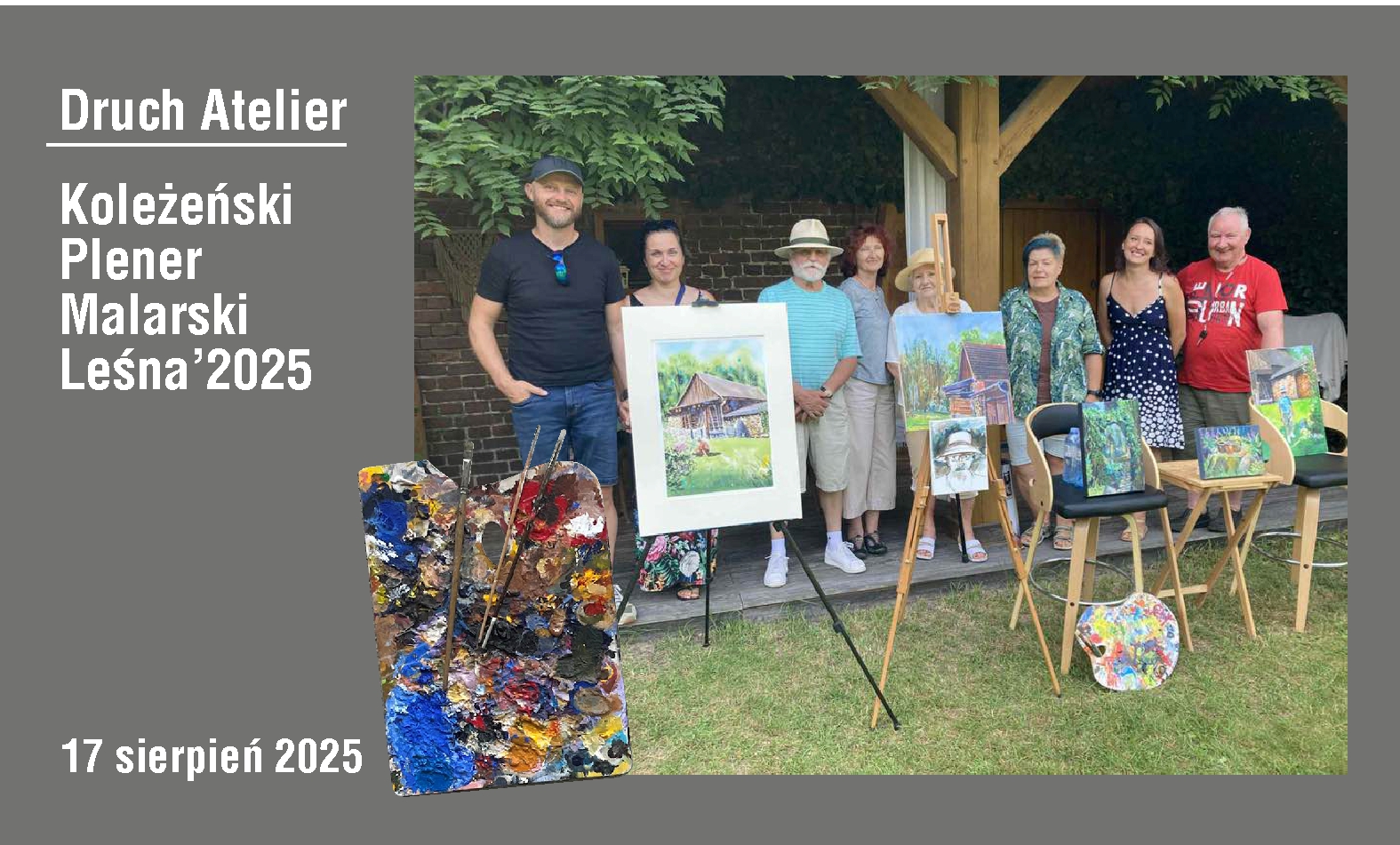 Druch Atelier | Plener Malarski „Leśna’2025” | 17.08.2025 Druch Atelier | Plener Malarski „Leśna’2025” | 17.08.2025