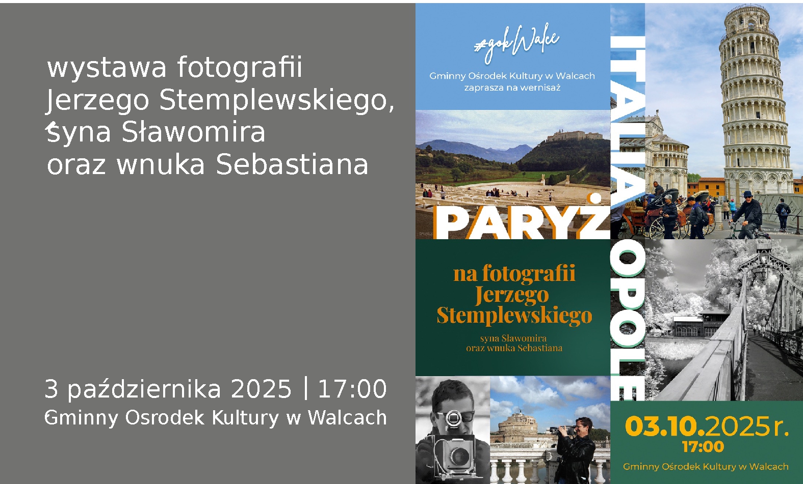 Jerzy Stemplewski zaprasza | Walce | 3.10.2025 | 17:00