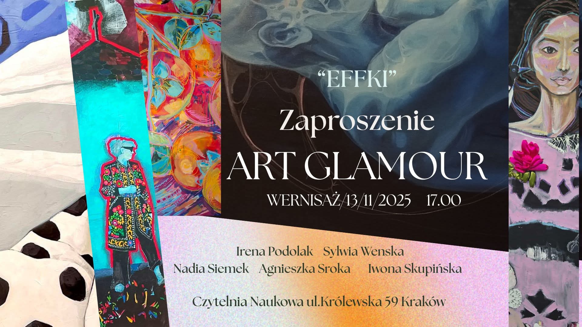 Grupa Malarska EFFKI zaprasza | Kraków | 13.11.2025 | 17:00 Grupa Malarska EFFKI zaprasza | Kraków | 13.11.2025 | 17:00
