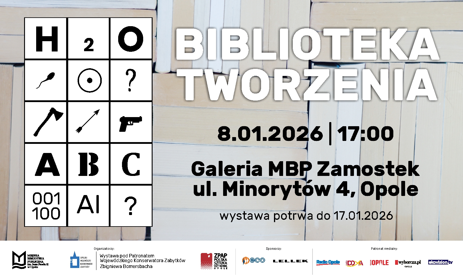Biblioteka Tworzenia | Opole | 8.01.2026 | 17:00
