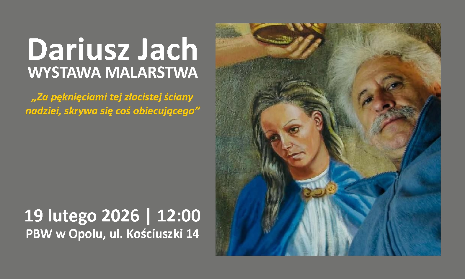 Dariusz Jach zaprasza | Opole | 19.02.2026 | 12:00