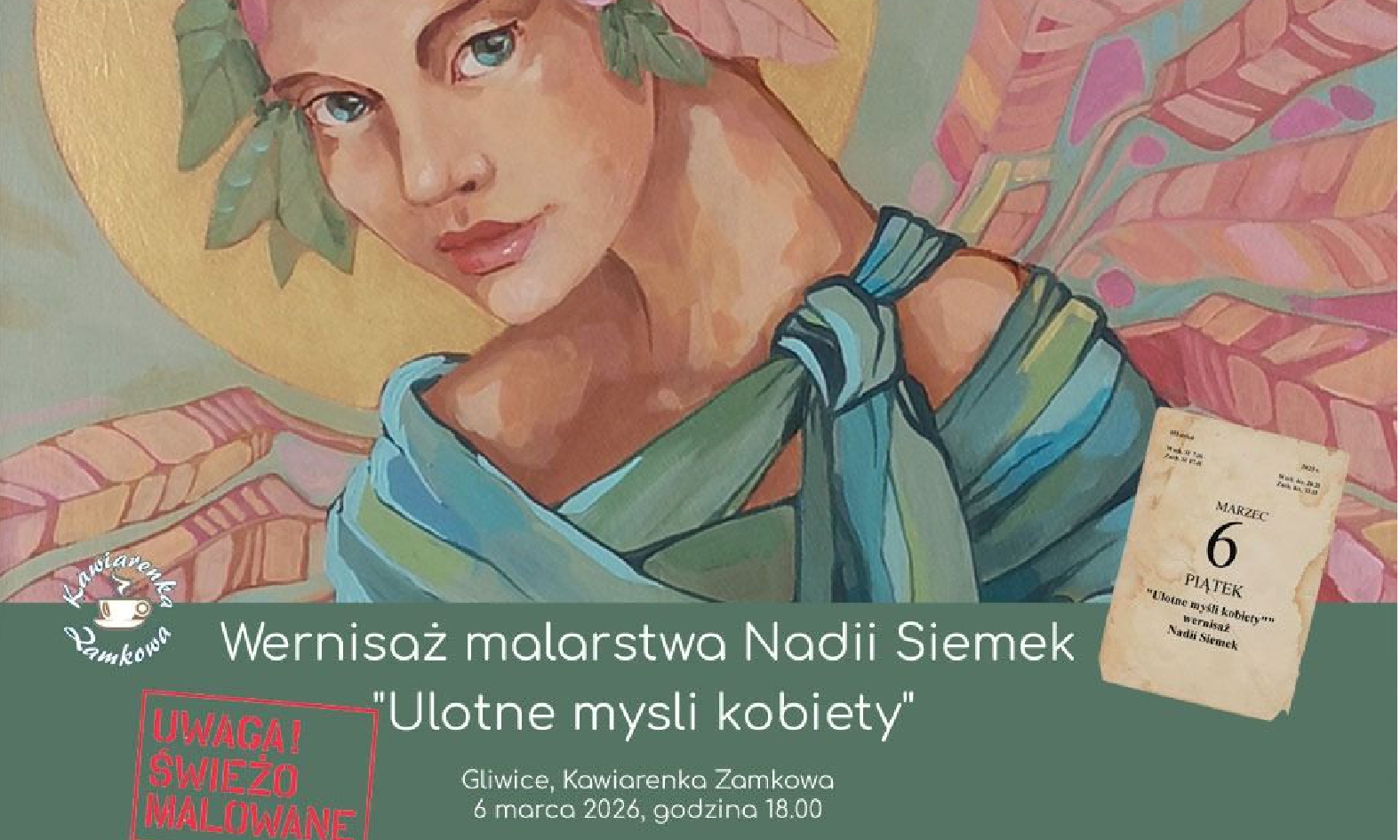 Nadia Siemek zaprasza | Gliwice | 6.03.2026 | 18:00