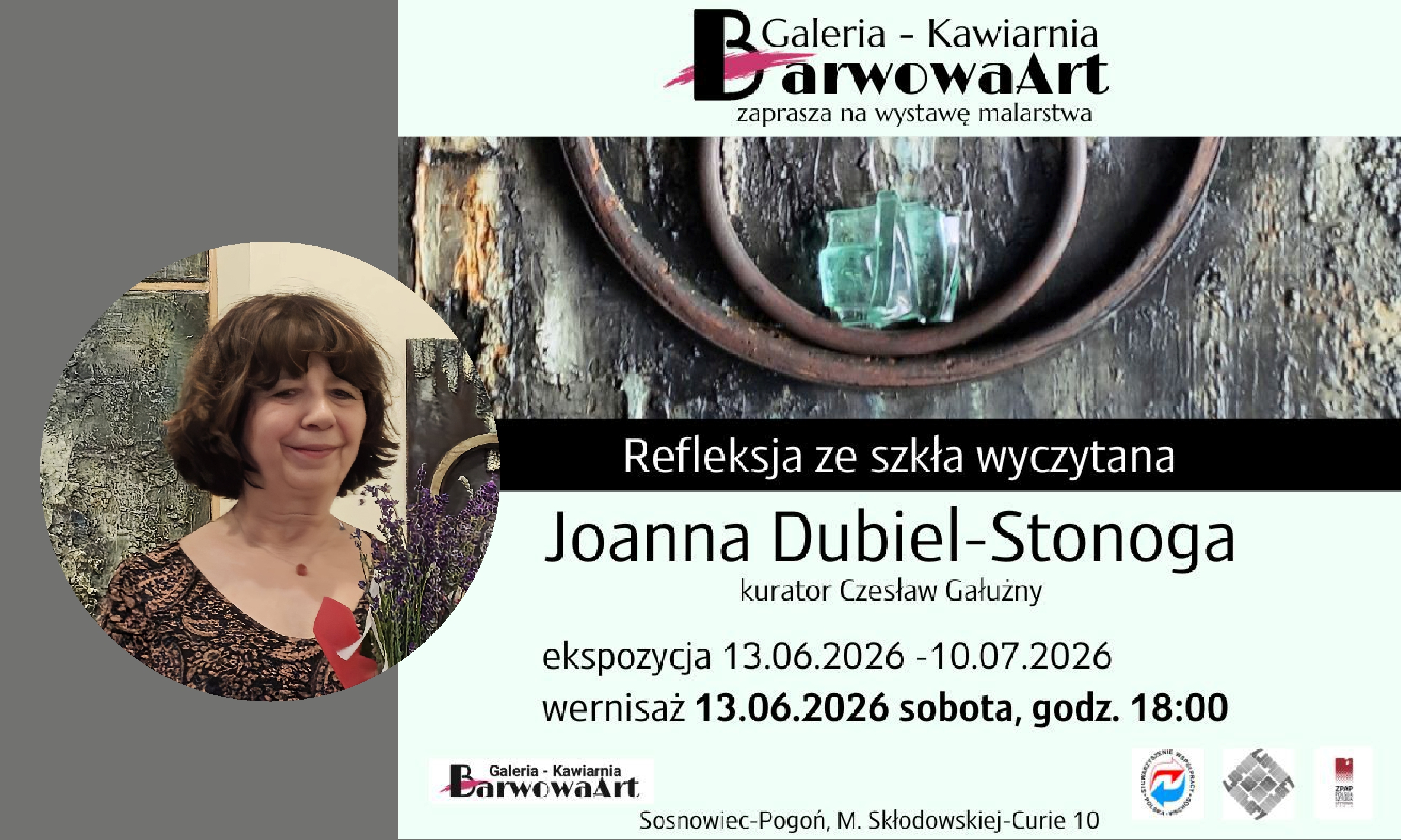 Joanna Dubiel-Stonoga zaprasza | Sosnowiec | 13.06.2026 | 18:00