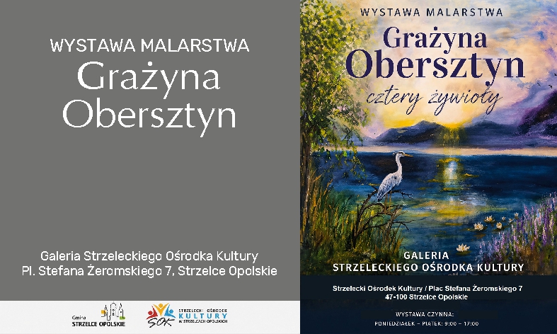 Grażyna Obersztyn zaprasza | Strzelce Opolskie | maj 2026